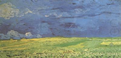 Wheat Field under Clouded Sky (nn04), Vincent Van Gogh